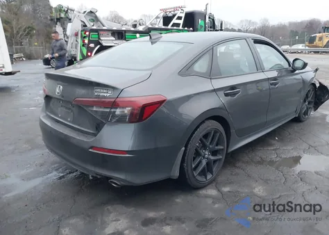 2025 Honda Civic Sport z USA, uszkodzony, nr VIN 2HGFE2F57SH521226